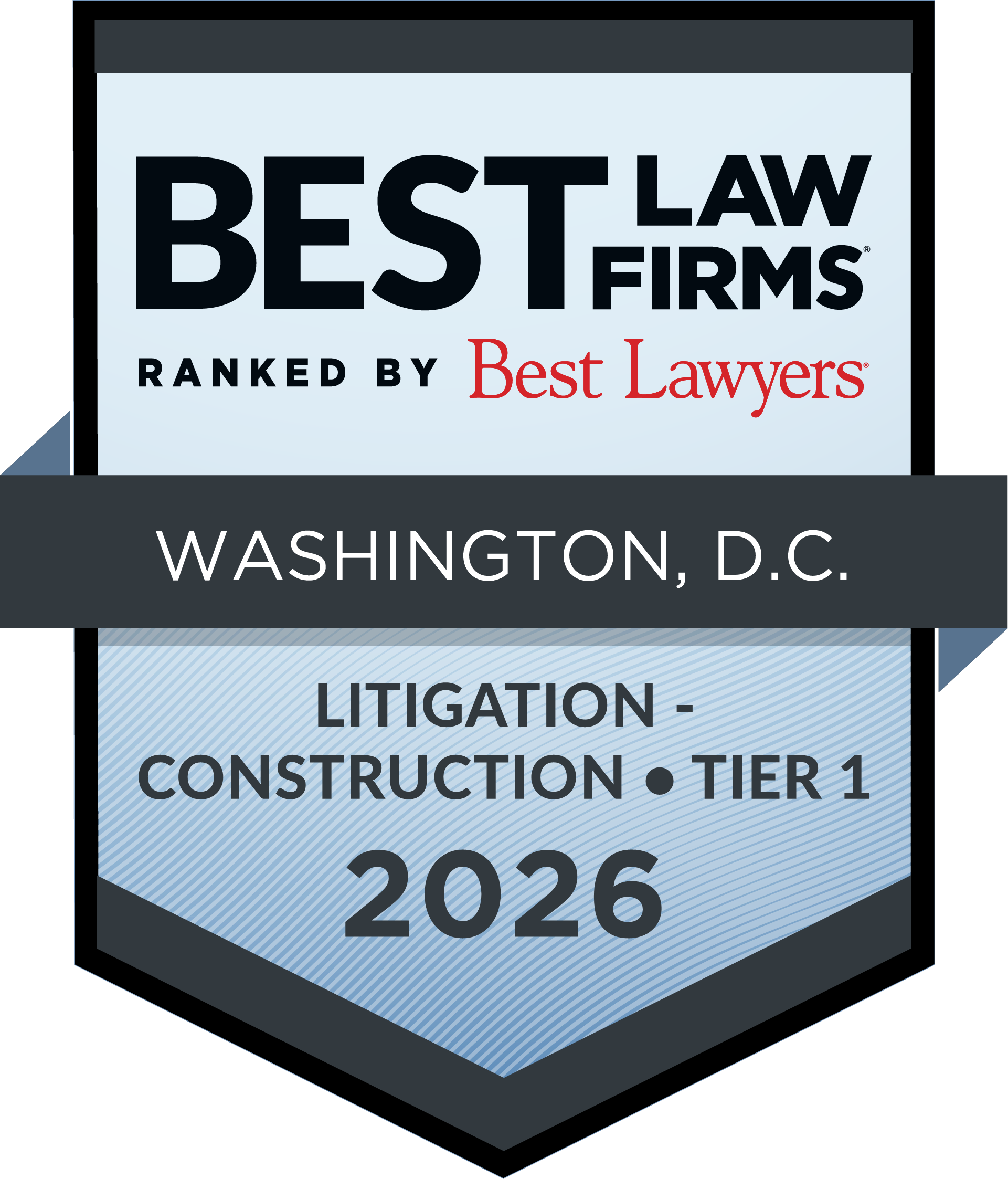 2026 Best Law Firms | Litigation- Construction Law Tier 1